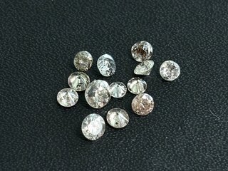Diamant - 1.54 karaat echte diamant (gecertificeerd)