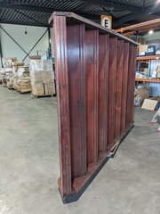 Vaste houten trap