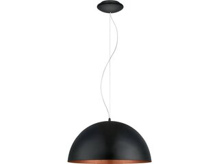 EGLO - Hanglamp 530 Zwart/koper