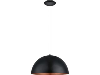EGLO - Hanglamp 530 Zwart/koper
