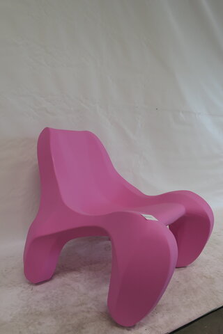 Design terrasfauteuil Max Jungblut, Club 111, roze