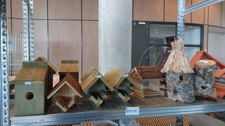 Ca. 14x Diverse vogel voederhuisjes