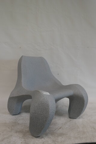 Design terrasfauteuil Max Jungblut, Club 111, graniet/lichtgrijs
