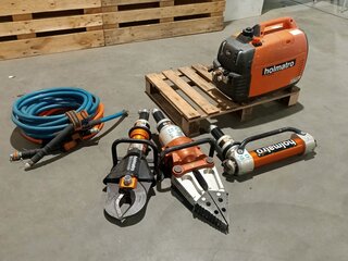 Set hydraulische rescue gereedschap Holmatro