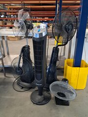 4x Ventilator Honeywell, AEG, Pro Klima