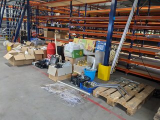 Partij diverse horeca benodigdheden
