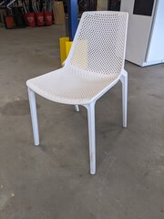 13x Terrasstoel, wit