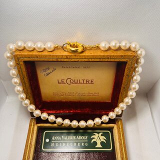 Dames parelsnoer collier - met echte Japanse parels - Anna Valerie Ado