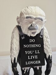 Banksy Fanart Sculptuur - Banksy Ape