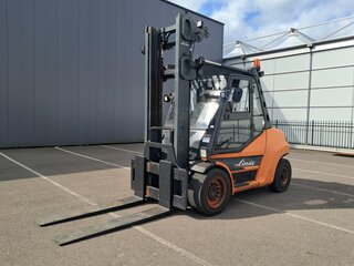 Heftruck Linde, H80D / 900-03 Duplex, bouwjaar 2010 | urenstand 22362