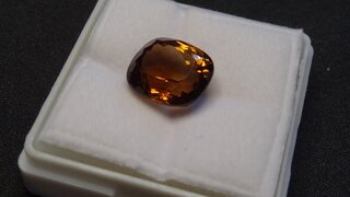 Edelsteen, Natural Champagne Topaz : 12.56 ct
