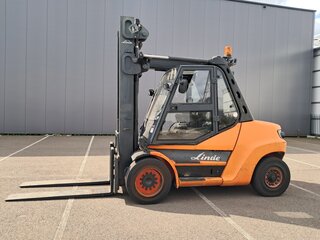 Heftruck Linde, H80D / 900-03 Duplex, bouwjaar 2010 | urenstand 22362