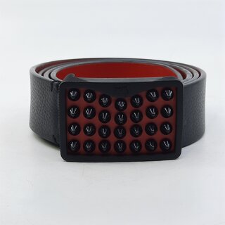 Riem Christian Louboutin, Leather studded Louis Belt