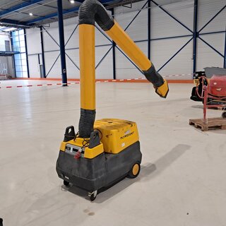 Mobiele lasdampafzuiger Plymovent, MFD, Geel/zwart, 2019