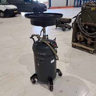 Olie-opvangwagen Facom, OD.80G, Zwart