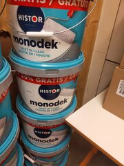 5 x Monodek Histor, wit