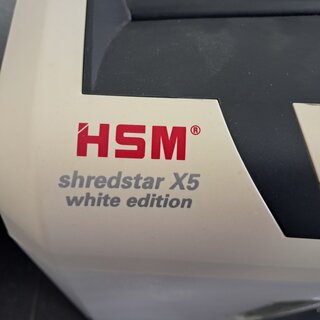 3x Diverse papiervernietigers Fellowes, Rexel, HSM, diverse soorten