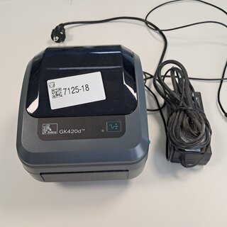 Labelprinter Zebra, GK420d, bouwjaar 2020