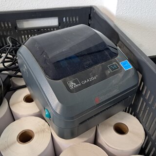 Labelprinter Zebra, GK420d, bouwjaar 2015