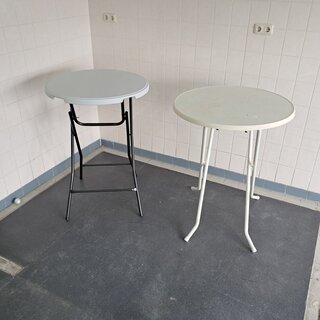 2x Statafel, inklapbaar
