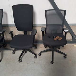 7x Diverse bureaustoelen Schaffenburg