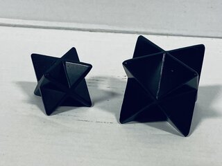 2x Merkabaster Shungiet, zwart