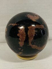 Rhodoniet bol, rood / zwart