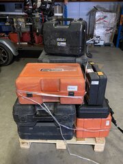 Partij diverse opbergkoffers