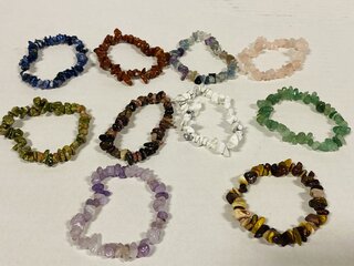 Ca. 100x Armbanden split assorti, divers