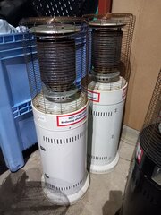 2x Gas terrasheater LFH-B, bouwjaar 2019