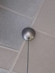 3x Plafond sfeerlicht / peerlamp