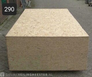 Ca. 25 x OSB platen, 12mm, 244x60cm