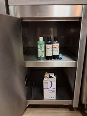 RVS werkkast verrijdbaar