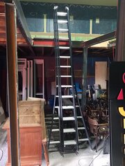 3-Delige ladder Altrex, 3x 14 treeds