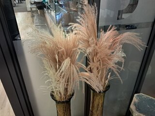 2x Decoratieve vaas