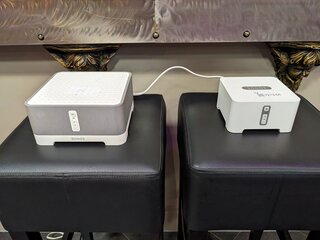 Sonos connect met connect amp
