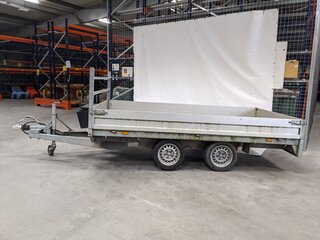 Tandemas aanhangwagen Saris, P, bouwjaar 2004