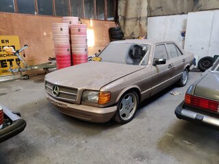Opknap project  Mercedes-Benz, 500 SE, bouwjaar 1984