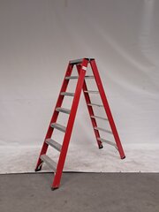 Dubbele werktrap 2x7 4tecx