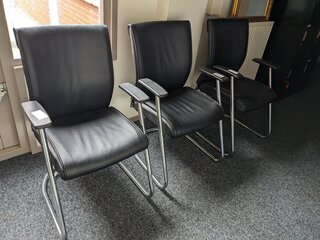 3-Zitsbank met 3x stoel