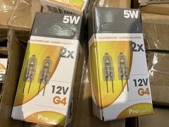 Partij G4 Steeklampjesmix  5 en 10 watt <br />