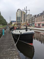 (Locatie Den Haag) Sleepboot De Raaf, bouwjaar 1920