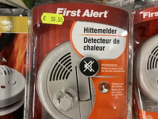 Partij div Hitte/ Rookmelders en branddekens
