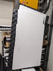Partij noppenplaten t.b.v. vloerwarming