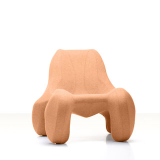 Design fauteuil Max Jungblut, Club 112, oranje