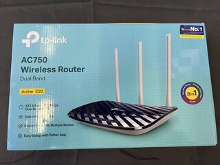 4x Wireless router TP-Link, AC750