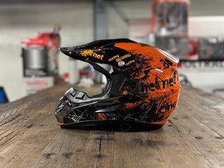 Kinder crosshelm UltraMotocross, XL, oranje