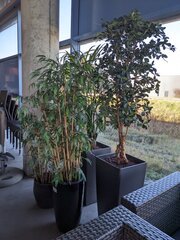 5x Kunstplant in pot