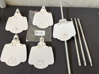 5x Nabije zichtkaart Nidek