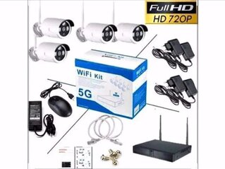 WiFi beveiligingscamera 4-delige set I-tronic, SX04-400